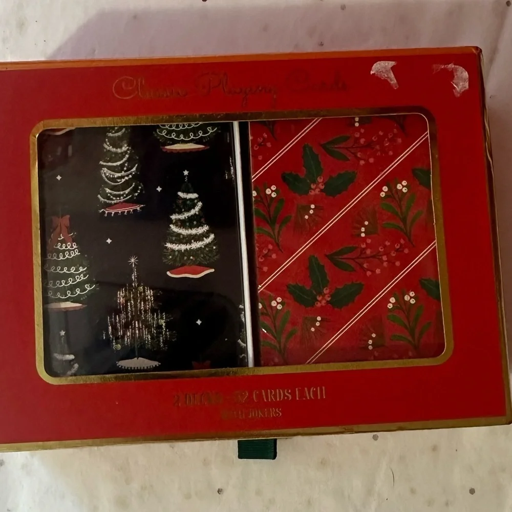 Paper source Christmas playing cards